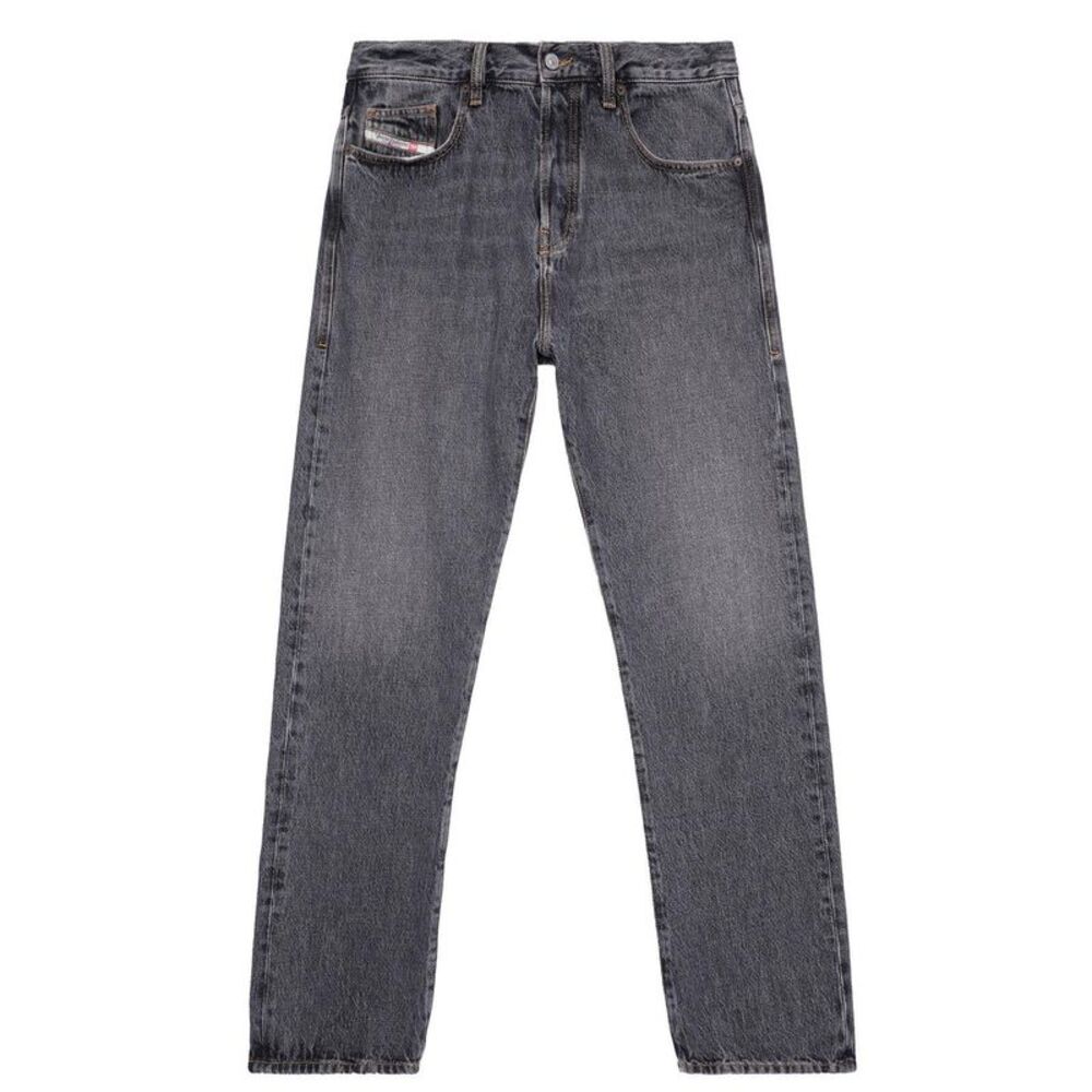 Diesel Mens Viker Straight Jeans / Black